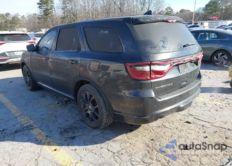 2016 Dodge Durango R/T z USA, uszkodzony, nr VIN 1C4SDHCT1GC322530